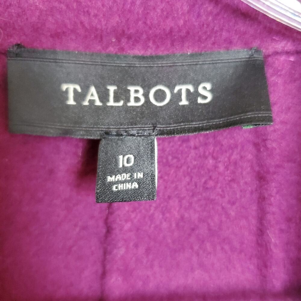 Talbots Fucshia wool blend 2 pc suit size 10 - Picture 5 of 12